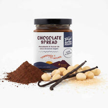 Cargar imagen en el visor de la galería, Chocolate spread de macadamia artesanal bajo en azúcar alternativa saludable a la nutella