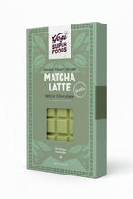 Cargar imagen en el visor de la galería, Chocolate blanco matcha latte artesanal vegano – endulzado con panela natural – Yogi Super Foods