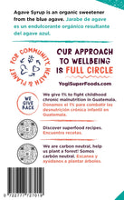 Cargar imagen en el visor de la galería, Agave orgánico Yogi Super Foods Guatemala endulzante saludable vegano