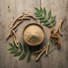 Cargar imagen en el visor de la galería, Ashwagandha en polvo – adaptógeno ayurvédico anti-estrés natural – Yogi Super Foods Guatemala