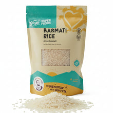 Cargar imagen en el visor de la galería, Arroz Basmati parbolizado grano largo premium de India Yogi Super Foods Guatemala