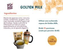 Cargar imagen en el visor de la galería, Golden milk orgánico mayorista para cafeterías y cafés saludables Guatemala