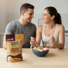 Cargar imagen en el visor de la galería, Granola sin gluten con miel pura y aceite de coco – desayuno saludable natural – Yogi Super Foods