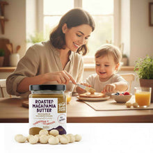 Cargar imagen en el visor de la galería, Mantequilla de macadamia orgánica tostada grasas saludables premium Yogi Super Foods