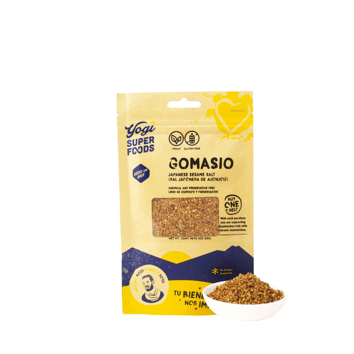 Organic Gomasio Sesame Salt Natures Superfood – Yogi Super Foods