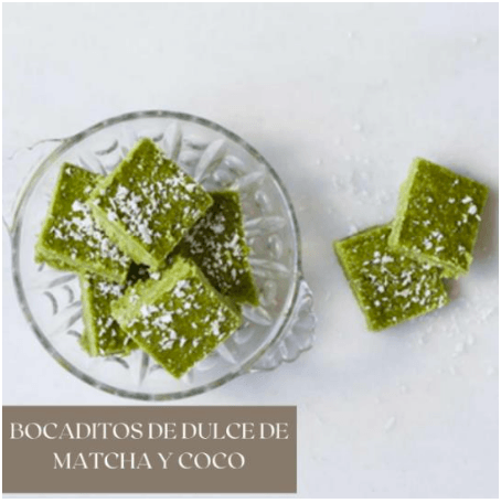 Matcha Coconut Sweet Bites - Yogi Super Foods