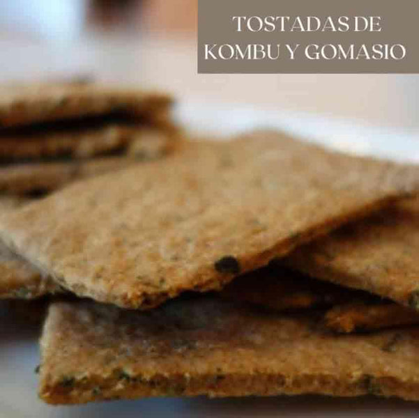 Gluten Free Kombu and Gomasio Toast