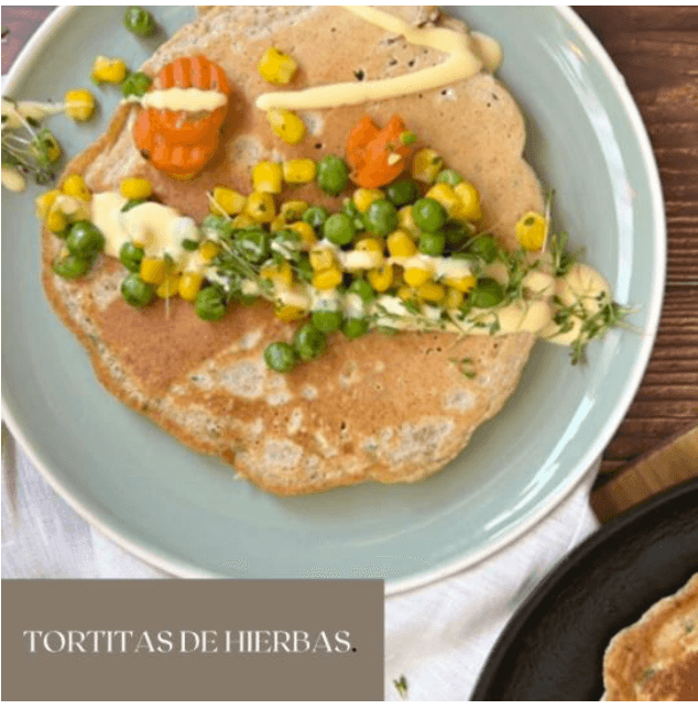 Savory Pancakes with Herbs and Vegetables - Yogi Super Foods