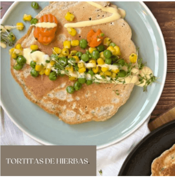 Savory Pancakes with Herbs and Vegetables