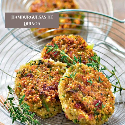Hamburguesas de Quinoa organica - Recetas Saludables Guatemala