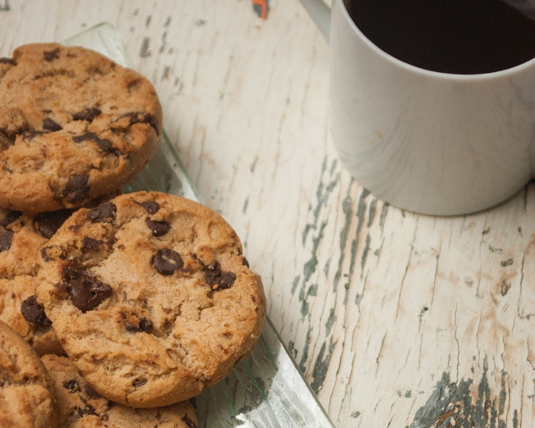 Gluten-free and dairy-free chocolate chip vegan cookies
