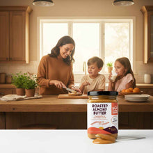 Cargar imagen en el visor de la galería, Almond butter tostado cremoso sin aditivos vegano frasco grande Yogi Super Foods Guatemala
