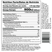 Cargar imagen en el visor de la galería, Información nutricional Muesli Sin Gluten Orgánico 227g Yogi Super Foods
