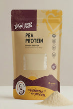 Cargar imagen en el visor de la galería, Pea protein orgánica en polvo color beige superfood vegano Yogi Super Foods

