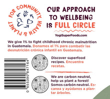 Cargar imagen en el visor de la galería, Tahini orgánico sésamo Yogi Super Foods Guatemala cremoso rico en proteína
