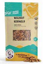 Cargar imagen en el visor de la galería, Nuez nogal orgánica Omega-3 grasas saludables snack natural vegano Yogi Super Foods
