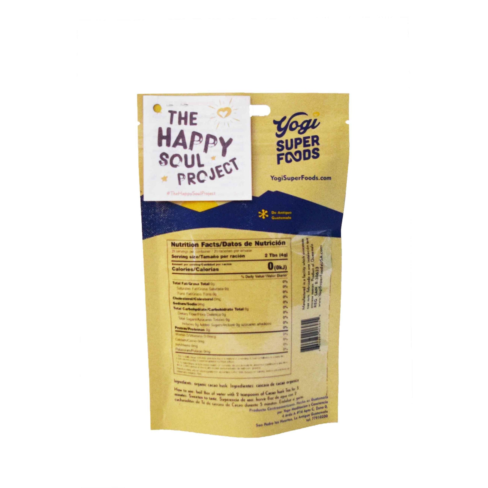 Organic Cacao Husk Tea Super Food – Yogi Super Foods