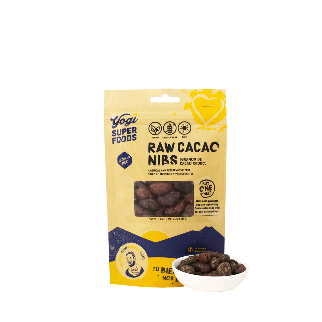 Raw Cacao Nibs - Yogi Super Foods